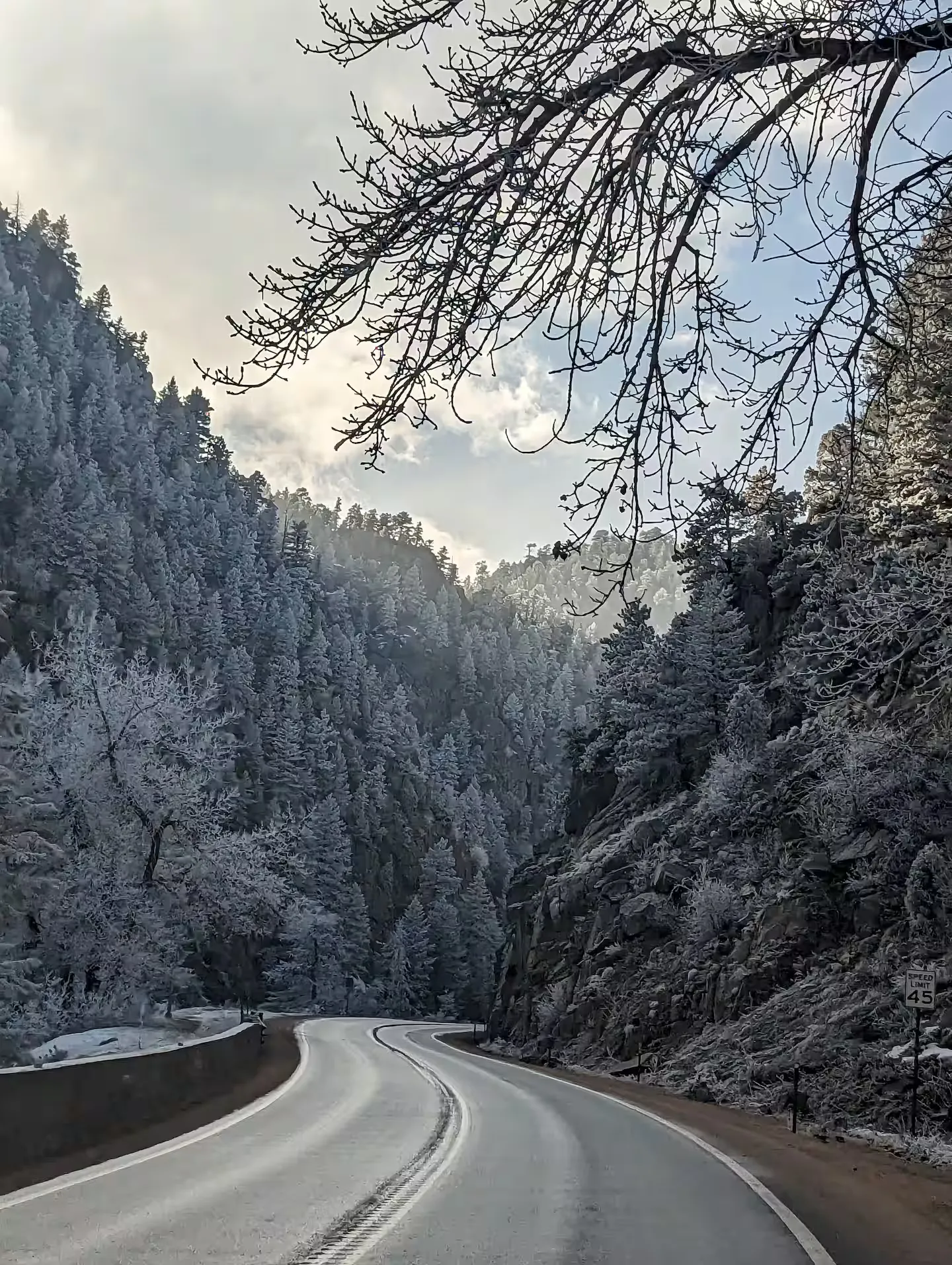 Boulder Canyon, on the way to town