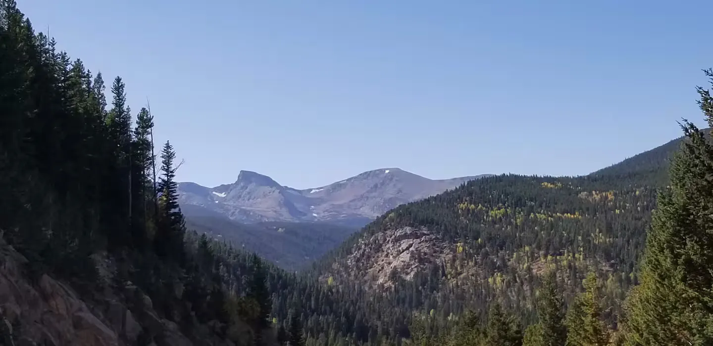 Peak to Peak Highway views
